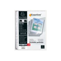 EXACOMPTA Zeigetaschen PP 55my A4 5834E glatt für...