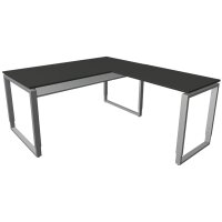 kerkmann Bureau ARCHITEKT avec extension, (L)1.800 mm, blanc