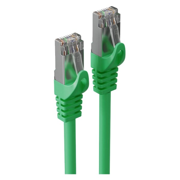 shiverpeaks Patchkabel Kat. 6A, U UTP, 25,00 m, gr&uuml;n