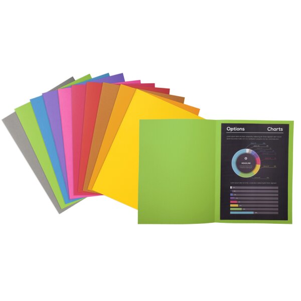 EXACOMPTA Sous-chemise ROCKS, 220 x 310 mm, jaune citron