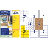 AVERY ZWECKFORM Etiketten Starter-Set 49300 ass., perm....