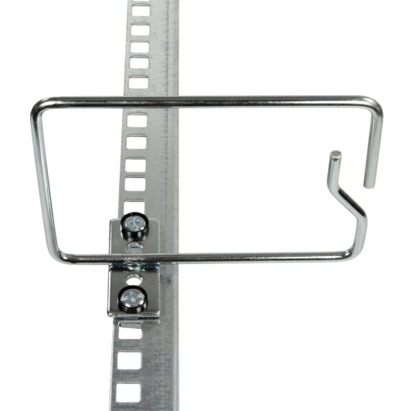 LogiLink Kabelführungsbügel, Stahl, 140 x 100 mm, verzinkt