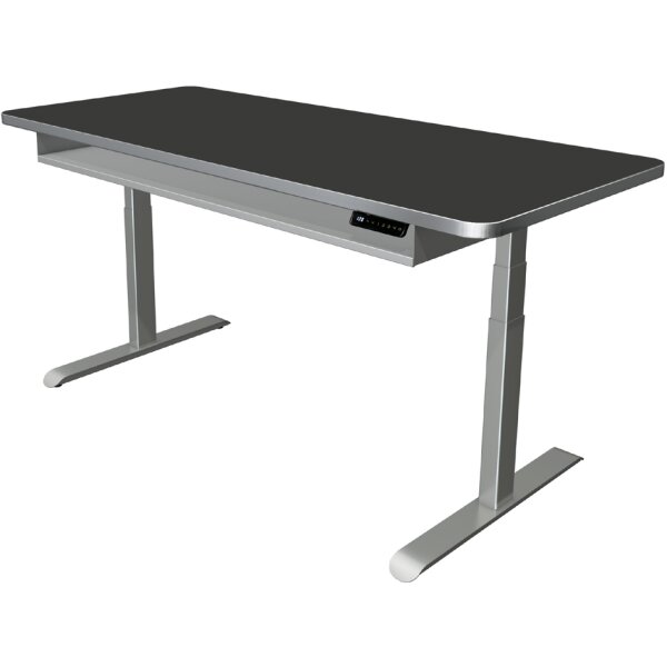 kerkmann Table de bureau assis-debout Move 4 Premium, gris