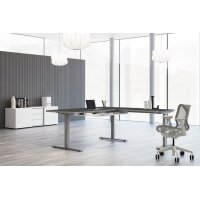 kerkmann Table de bureau assis-debout Move 3 Premium