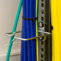LogiLink Kit support de câbles, acier, 80 x 80 mm,...