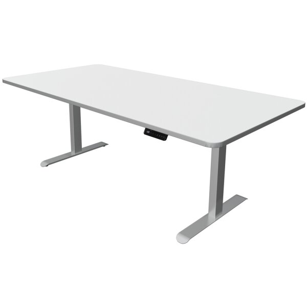 kerkmann Sitz-Steh-Schreibtisch Move 3 Premium, weiss
