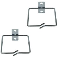 LogiLink Kabelführungsbügel-Set, Stahl, 40 x 40 mm, verzinkt