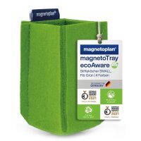 magnetoplan Stifteköcher magnetoTray, small, rot