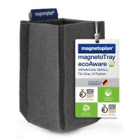 magnetoplan Stifteköcher magnetoTray, small, rot