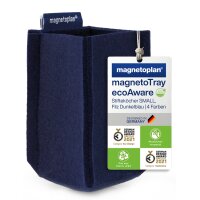 magnetoplan Stifteköcher magnetoTray, small, blau