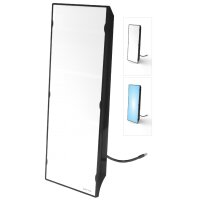 UNiLUX LED-Lichttherapieleuchte Dayvia SLIM STYLE, schwarz