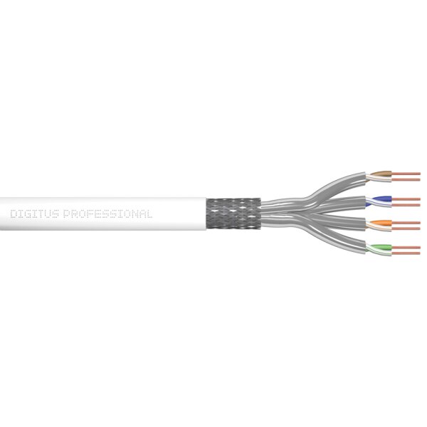 DIGITUS Installationskabel Kat. 7 S FTP, PiMF, 305 m, weiss
