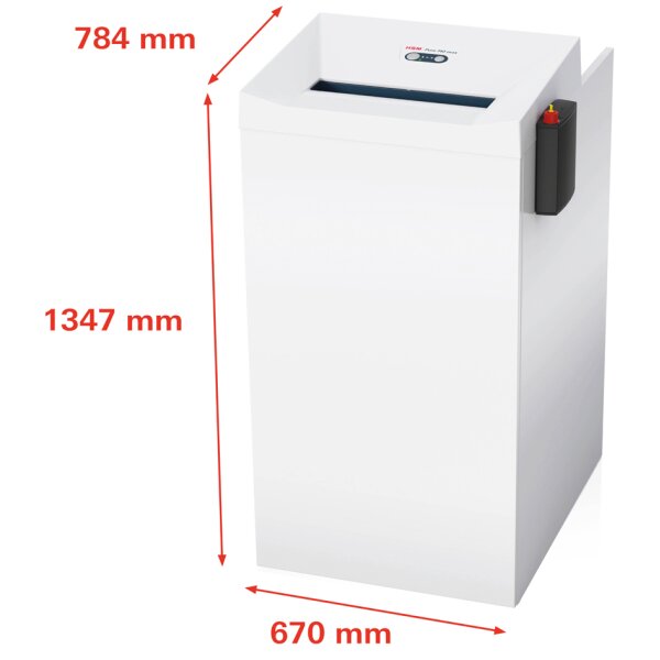 HSM Destructeur de documents PURE 740 max, 1,9 x 15 mm