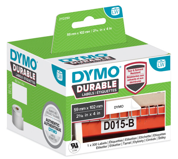DYMO LabelWriter-Etiketten High Performance, 57 x 32 mm