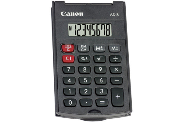 CANON Calculatrice CA-AS8 8 chiffres