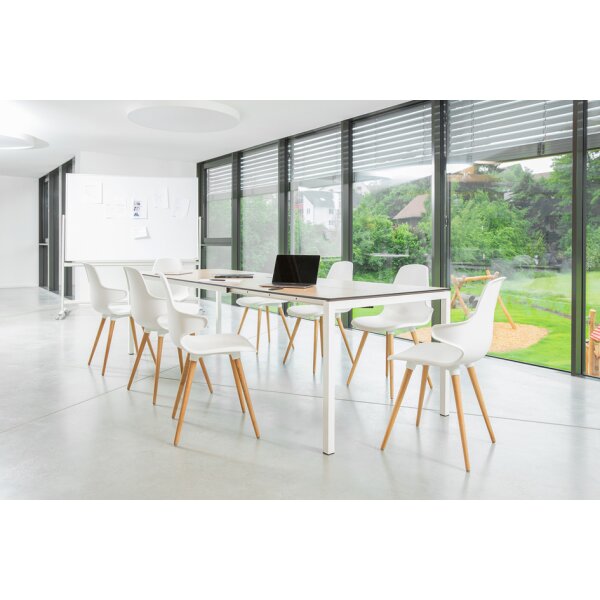 Topstar Besucherstuhl "T 2020", schwarz buche