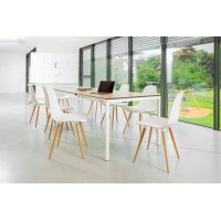 Topstar Besucherstuhl "T 2020", schwarz buche