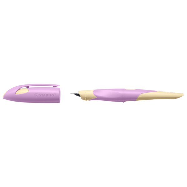 STABILO Stylo plume EASYbirdy R Pastel Edition, bleu/azur