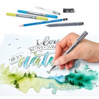 STAEDTLER Kit aquarelle & de calligraphie Watercolor