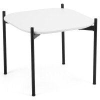 PAPERFLOW Table dappoint MEET, (L)750 x (P)500 mm, noir
