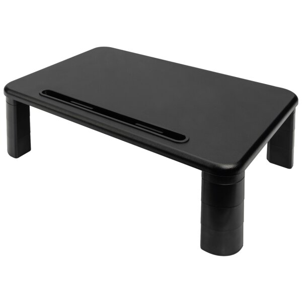 DIGITUS Réhausseur décran, noir