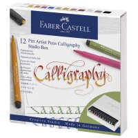 FABER-CASTELL Feutre PITT Artist Pen, boîte studio...