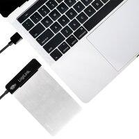 LogiLink 2,5" Externes SSD-Gehäuse für M.2...