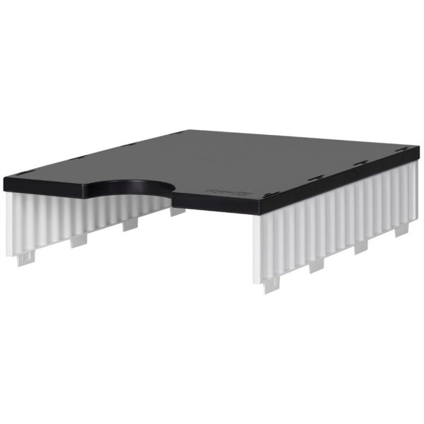 styro Unité dextension styrodoc uno, 2 compartiments, noir/