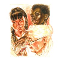 FABER-CASTELL Feutre PITT artist pen, étui Portrait