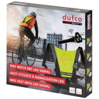 dufco sport Gilet cycliste à signalisation LED,...