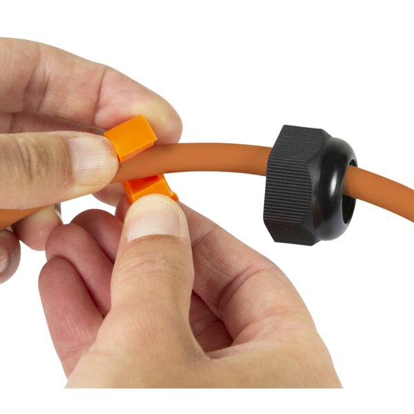 LogiLink Coupleur de c&acirc;ble patch ext&eacute;rieur cat.6A, blind&eacute;