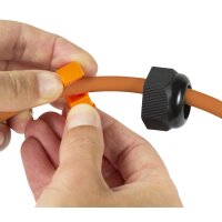 LogiLink Coupleur de câble patch extérieur cat.6A, blindé