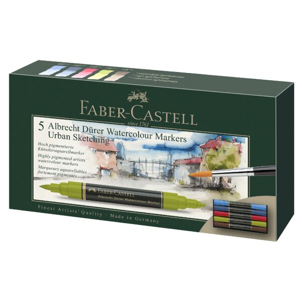 FABER-CASTELL Aquarellmarker ALBRECHT DÜRER, Urban Sketching