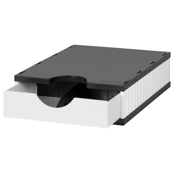 styro Station de classement styrodoc uno, blanc/noir
