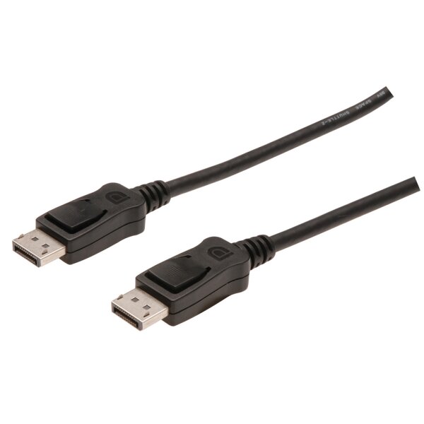 DIGITUS DisplayPort Anschlusskabel, Stecker - Stecker, 3,0 m