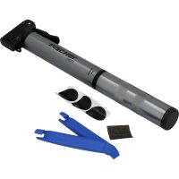 FISCHER Mini pompe à air pour vélo ALU,...