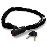 FISCHER Ketten-Fahrradschloss Neopren, mit Schlüssel