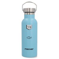 FISCHER Fahrrad-Trinkflasche Boy, 0,5 Liter, blau