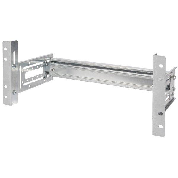 DIGITUS Support de rail DIN 19, avec rails DIN, 4U