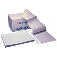 ELVE Papier listing en continu, 380 mm x 12 (30,50 cm)