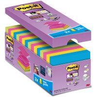 Post-it Bloc-note super sticky z-notes, 76 x 76 mm, 20+4