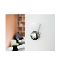 uniTEC Sonnette, à deux bobines, blanc