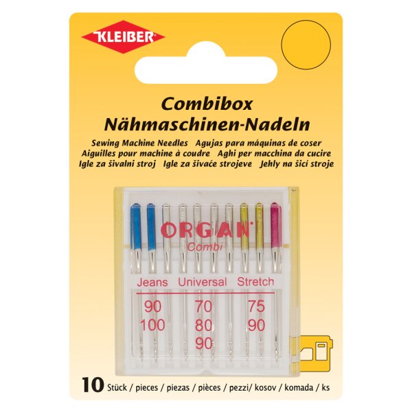 10 Aiguilles Machine à Coudre Combi | ORGAN | Eyrelles Tissus