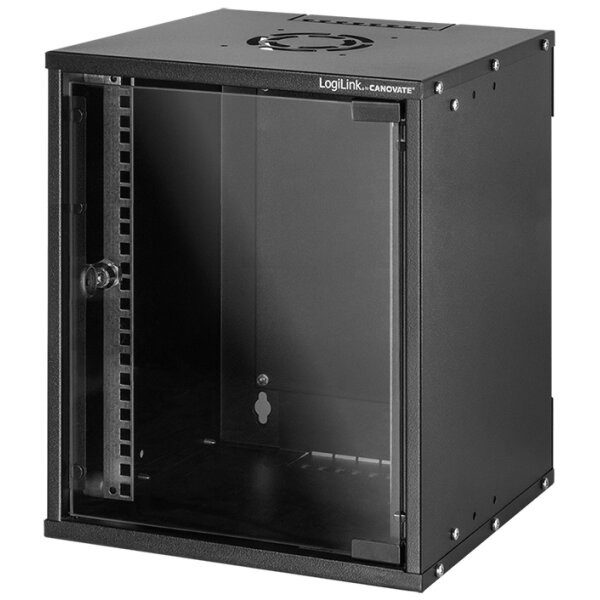 LogiLink Coffret mural 10 SoHo, monté, 6U, gris