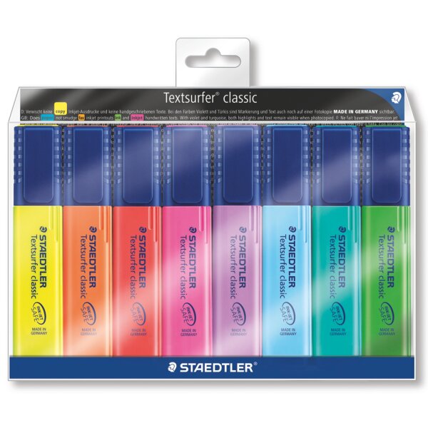 STAEDTLER Textmarker "Textsurfer classic", 20er Etui