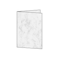 SIGEL Faltkarten A5 DC503 grau, 185g 25 Stück