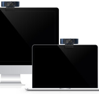 LogiLink Webcam USB HD Pro, à 2 micros, 80 degrés, noir