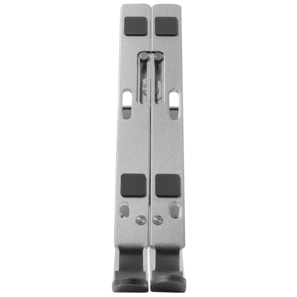 LogiLink Notebook-Ständer, zusammenklappbar, silber