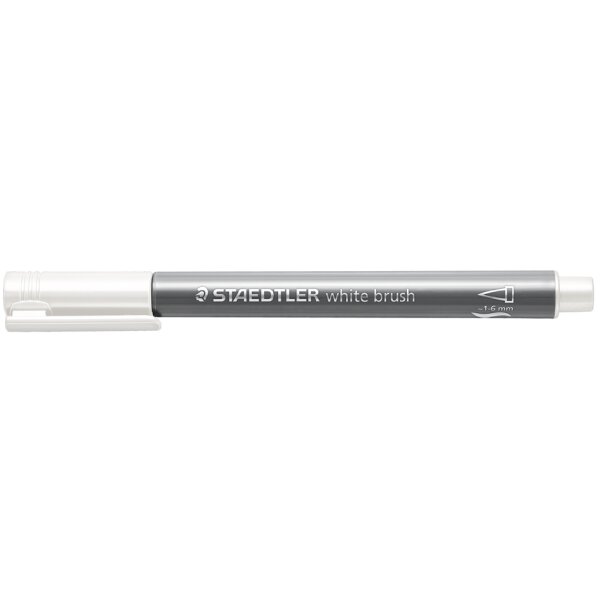 STAEDTLER Feutre pinceau métallisé, argent