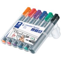 STAEDTLER Lumocolor Flipchart-Marker 356, 4er Etui